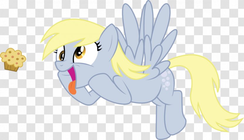 Pony Derpy Hooves Muffin Unicorn Horse - Heart Transparent PNG