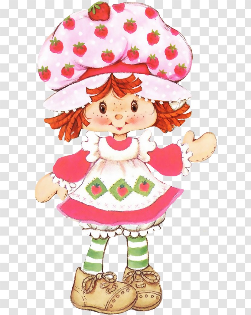 Strawberry Shortcake Dolly Dingle Paper Dolls - Toys Transparent PNG