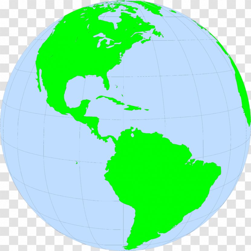 United States South America Globe Latin Map Transparent PNG
