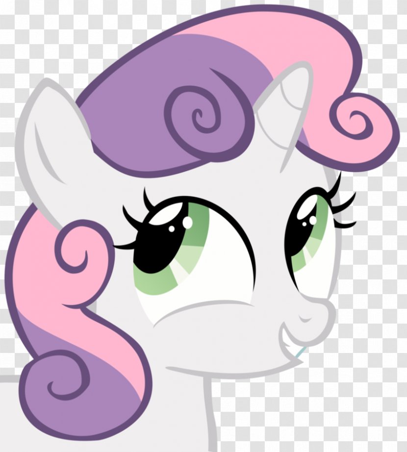 Sweetie Belle Rarity Pony Rainbow Dash Apple Bloom - Cartoon Transparent PNG