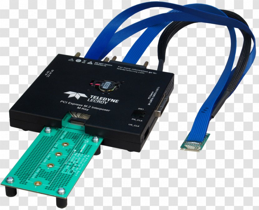 Electronics M.2 PCI Express Teledyne LeCroy Interposer - Bus - Backplane Transparent PNG