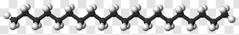 Stearic Acid Fatty Saturated Fat Molecule - Tree - Alkane Iupac Transparent PNG