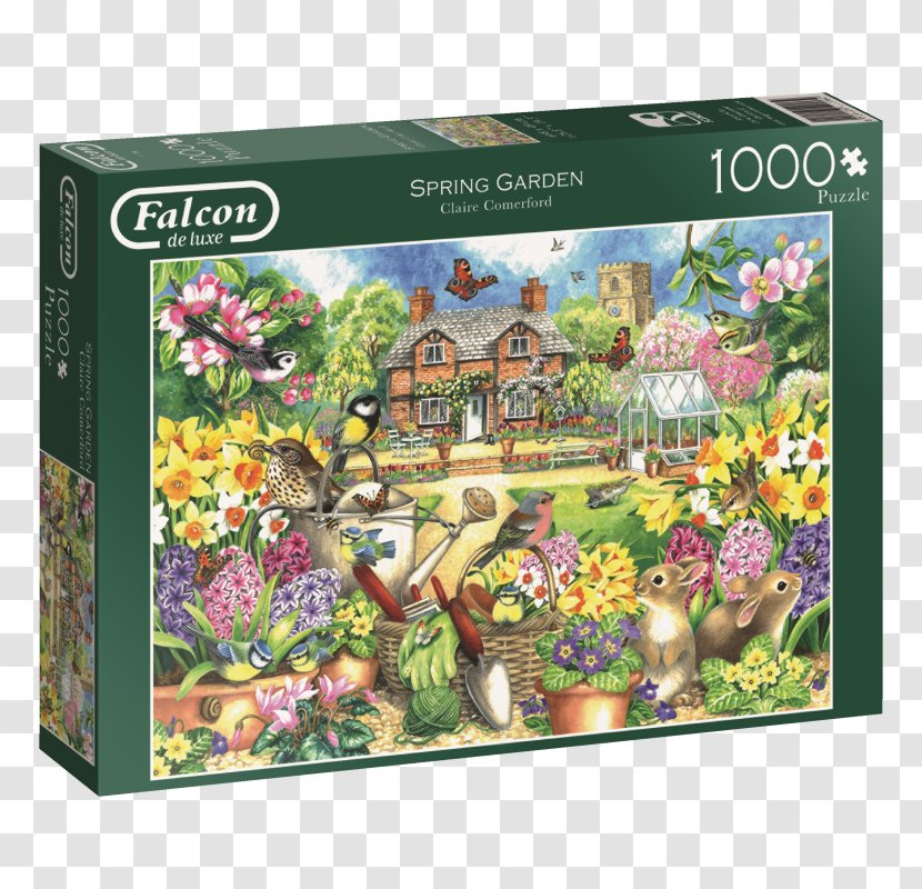 Jigsaw Puzzles Garden Puzzle Video Game Jumbo - Aquarium - Spring Landscape Transparent PNG