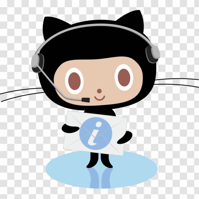 GitHub Pages Commit Source Code - Cartoon - Github Transparent PNG