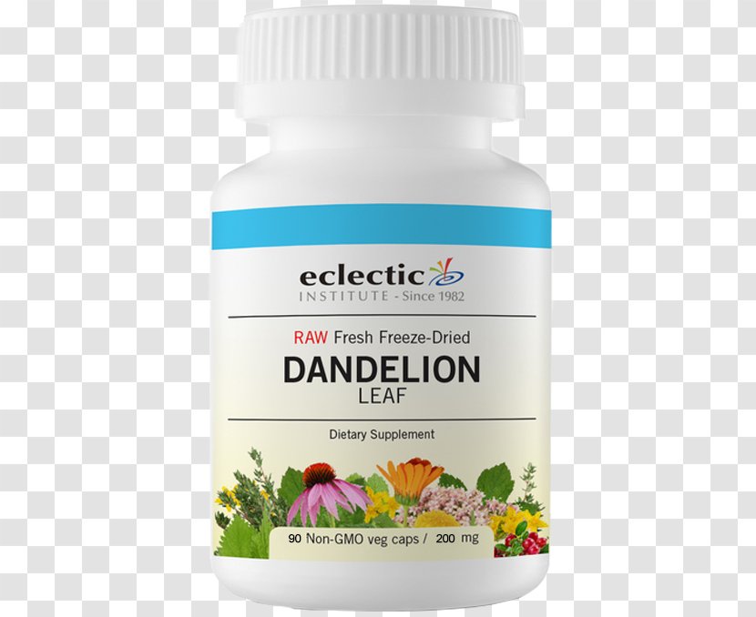 Dietary Supplement Kava Extract Herb Valerian - Dandelion Leaves Transparent PNG