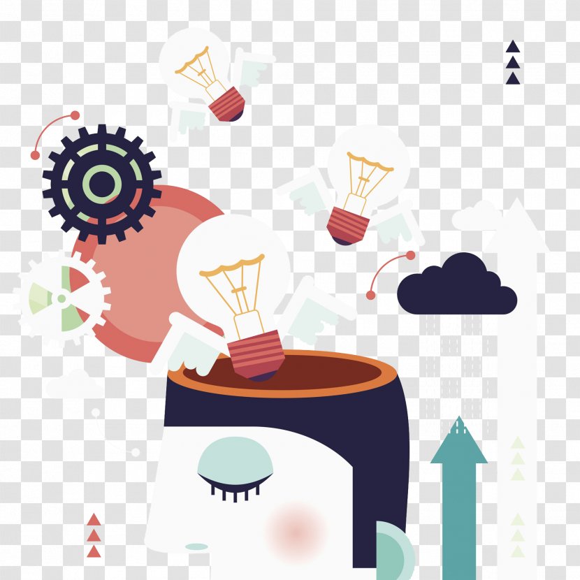 Illustration - Cerebrum - Creative Brain Transparent PNG