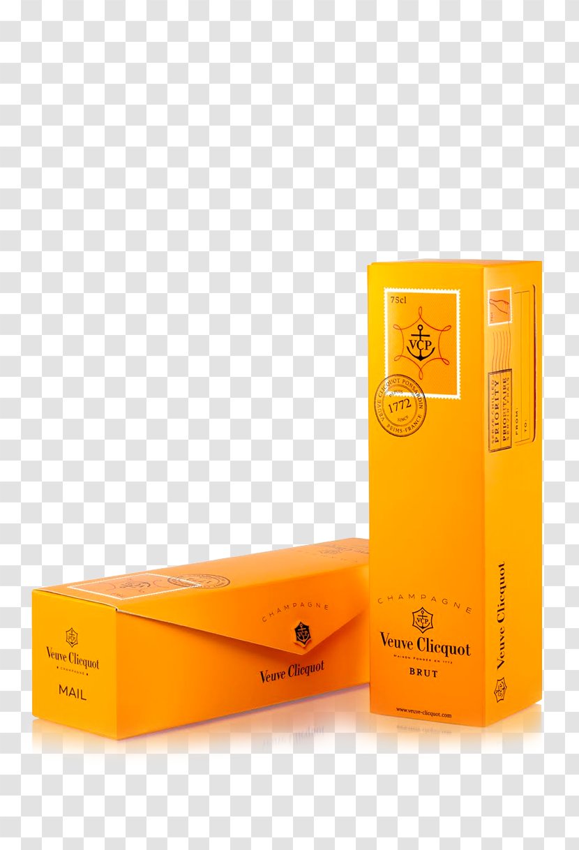 Veuve Clicquot Champagne Brand Wine Packaging And Labeling - Widow Transparent PNG