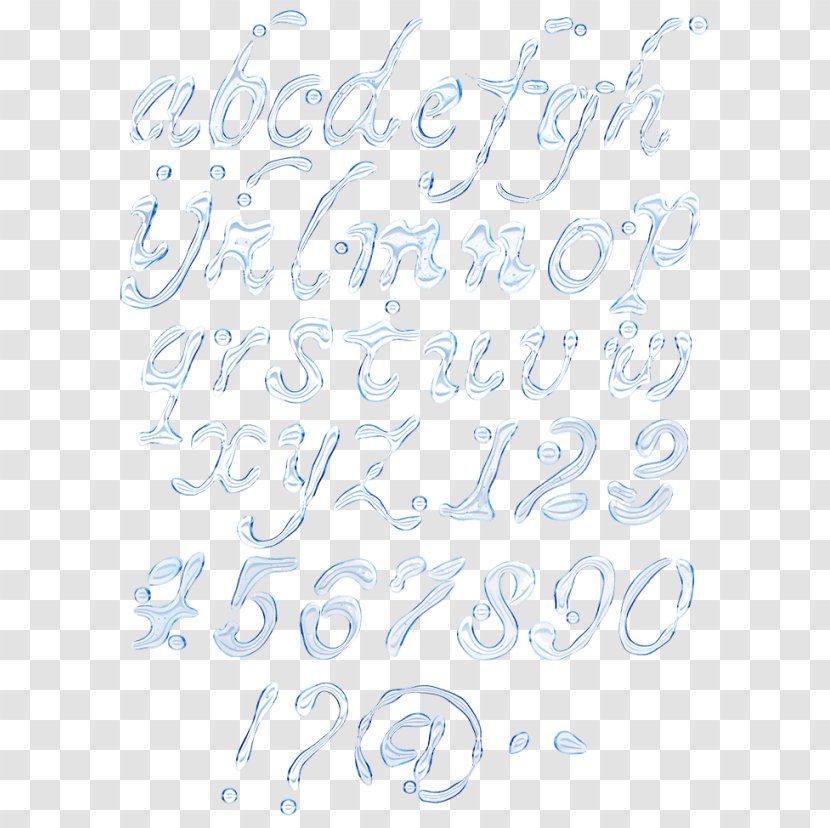 Handwriting Calligraphy Point Font - Area - Realistic Copper Alphabet Transparent PNG