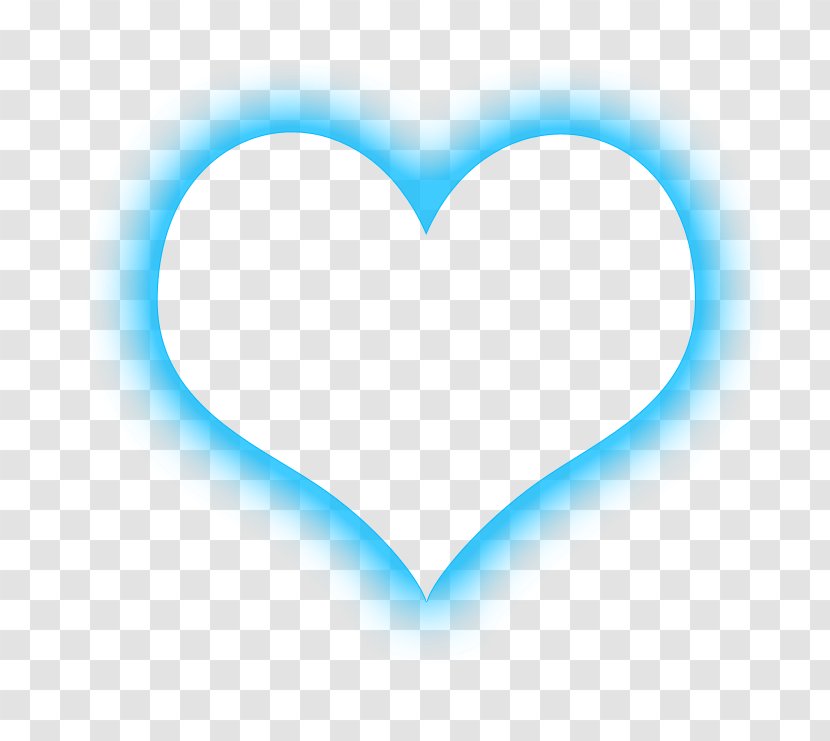 Heart Blogger Love Facebook - Color - Glow Transparent PNG