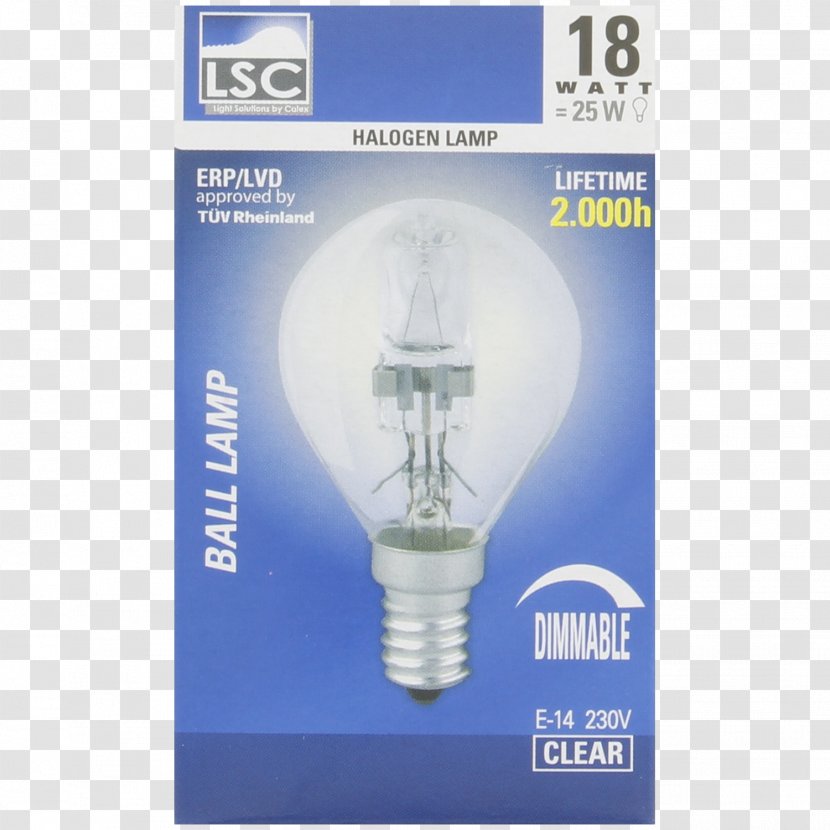 Incandescent Light Bulb Lumen Halogen Lamp Transparent PNG