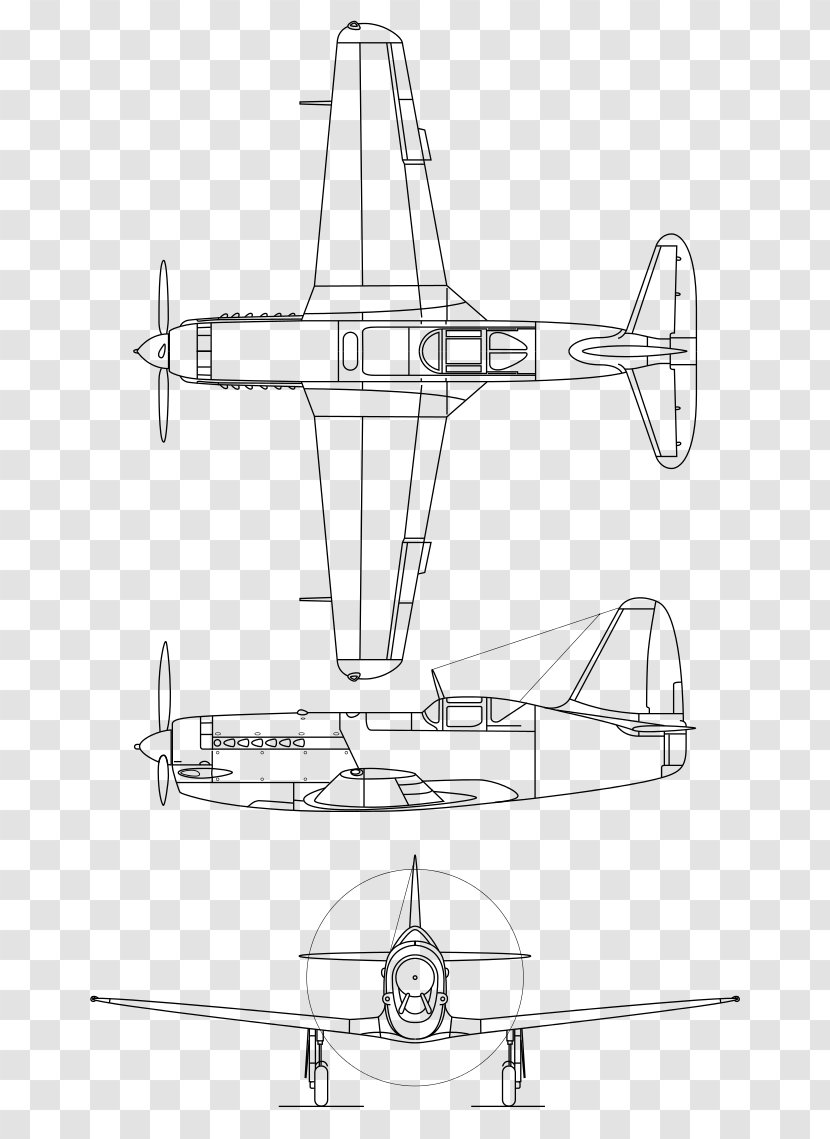 Mikoyan-Gurevich I-250 Airplane MiG-19 MiG-15 Drawing - Black And White Transparent PNG