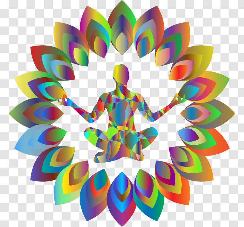 Yoga Clip Art - Thumbnail - Floral Transparent PNG