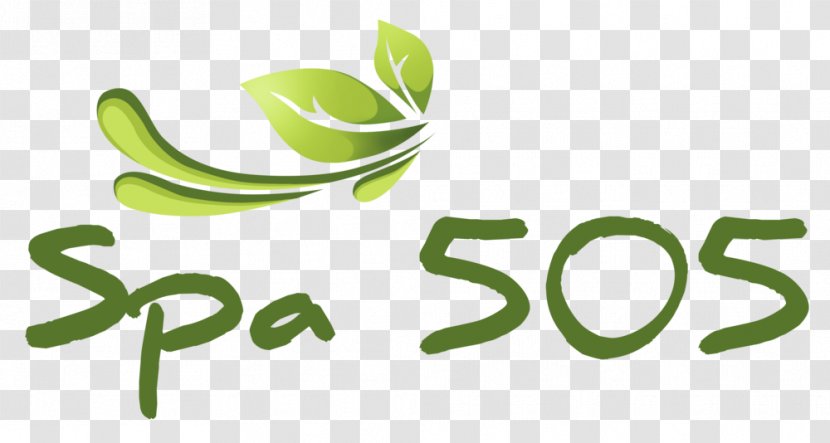 Spa 505 Day Massage Beauty Parlour - Logo - Green Transparent PNG