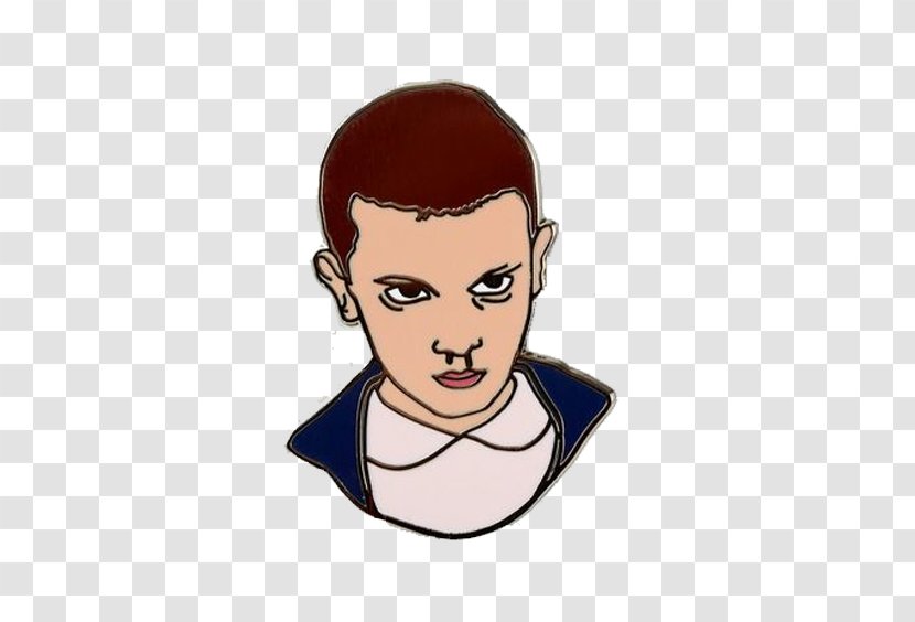 Eleven Stranger Things Lapel Pin Clothing Accessories - Frame Transparent PNG