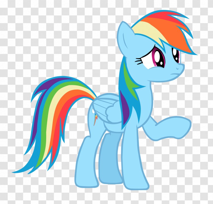 Rainbow Dash My Little Pony - Mammal Transparent PNG
