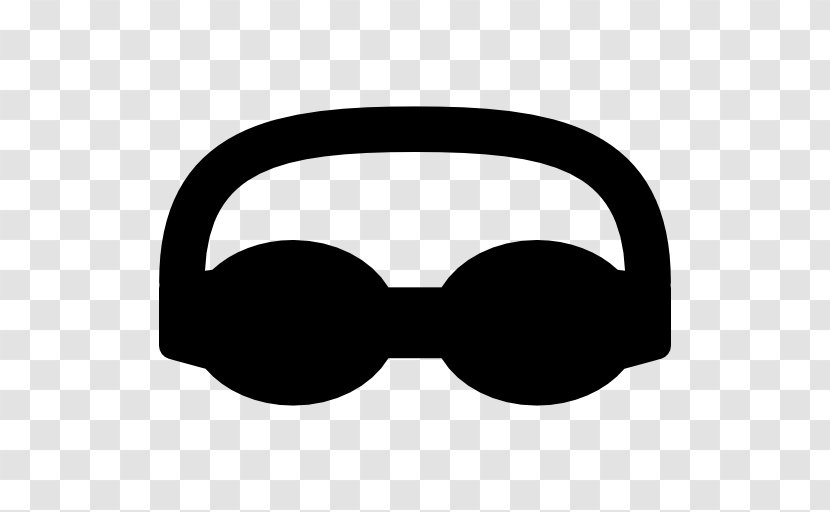 Goggles Line Angle Clip Art - White Transparent PNG