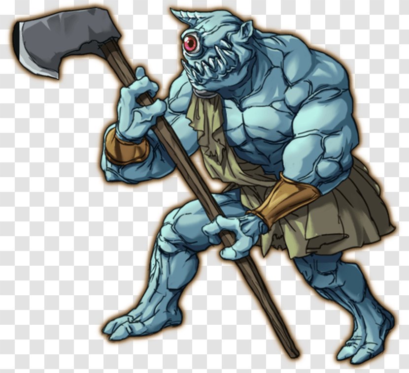 Monster Cyclops Legendary Creature Silicon Studio Weapon Transparent PNG