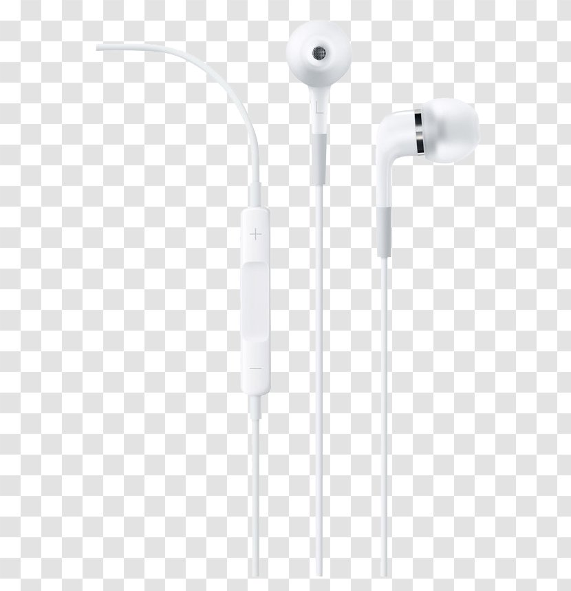 Apple In-Ear Headphones Microphone Audio Earbuds Transparent PNG