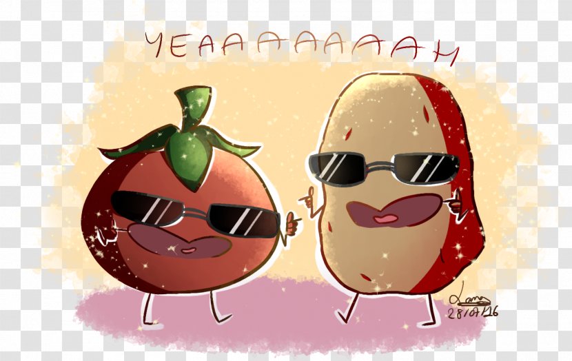 DeviantArt Illustration Work Of Art Artist - Tomato - Eggplant Emoji Transparent PNG