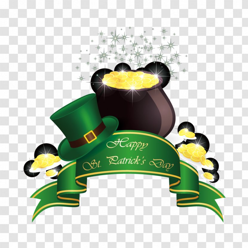 Saint Patricks Day Stock Photography Clip Art - Solemnity - Hat And Purse Transparent PNG