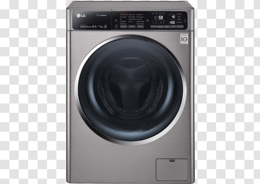 Washing Machines Combo Washer Dryer Direct Drive Mechanism LG Corp Laundry - Hardware - Candy Transparent PNG