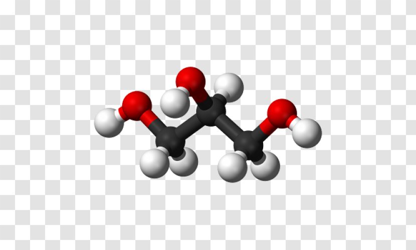 Glycerol 3-Mercaptopropane-1,2-diol Molecule Propylene Glycol Chemistry - Glycerin Transparent PNG