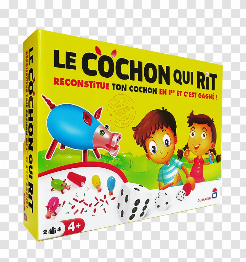 Domestic Pig Le Cochon Qui Rit Board Game Dujardin - Gigamic - Robocar Poli Transparent PNG
