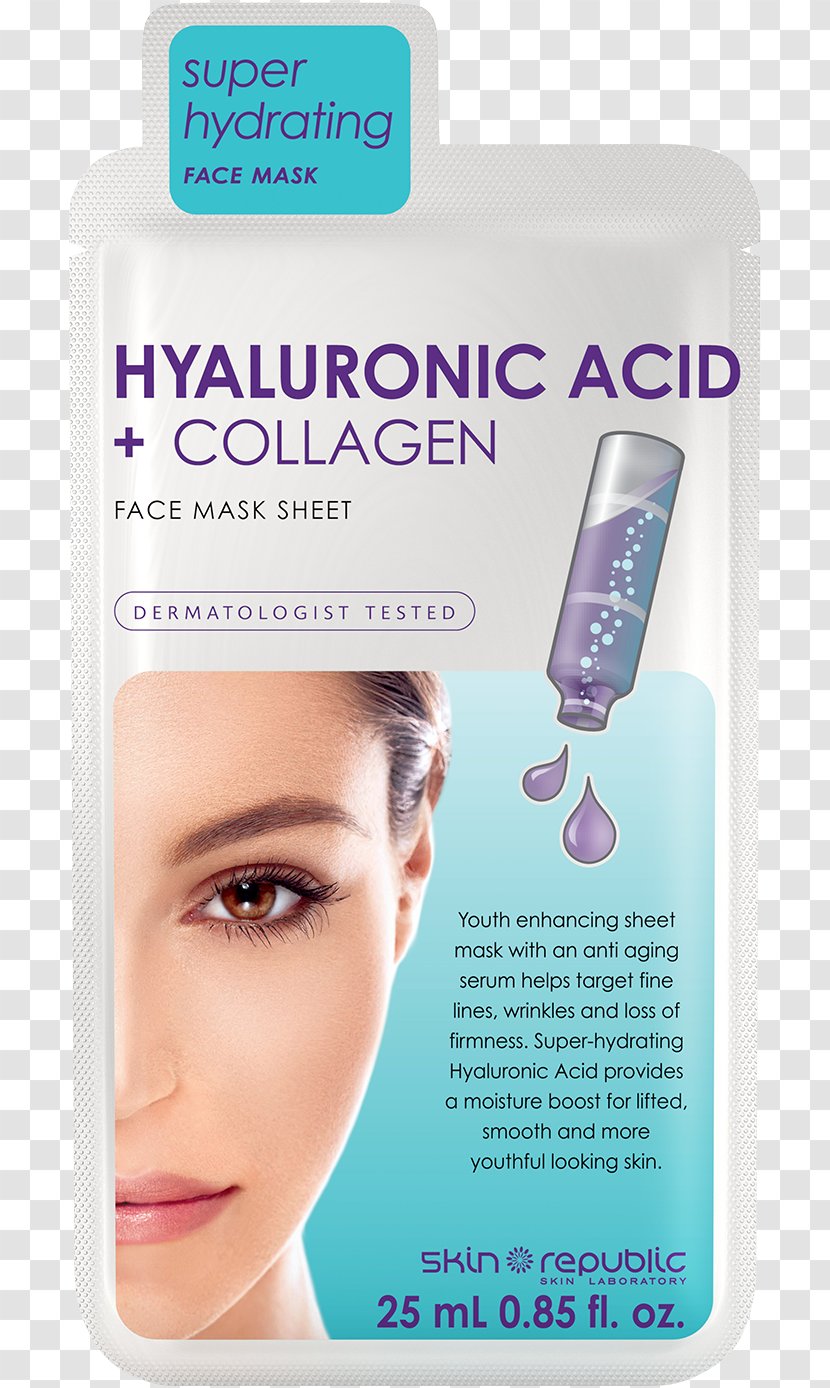 Face Lotion Collagen Eyelash Hyaluronic Acid - Hair Transparent PNG