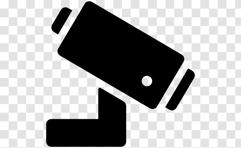 Closed-circuit Television Camera Security - Black - Police Radio Transparent PNG