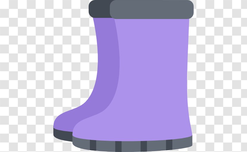 Lilac Violet Purple Footwear - Shoe - Rain Boots Transparent PNG