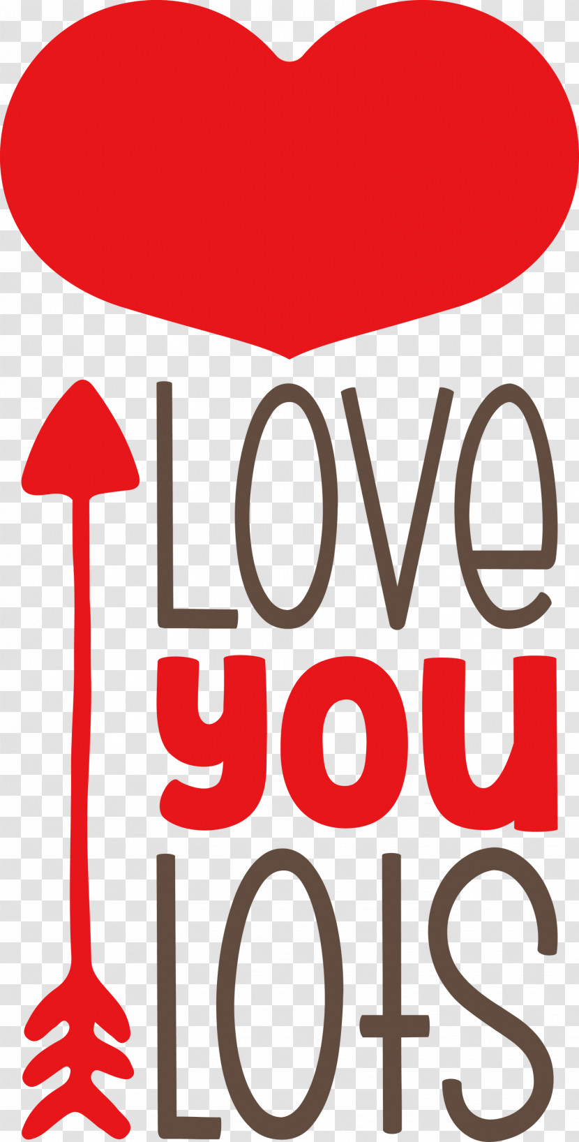 Love You Lots Valentines Day Valentine Transparent PNG