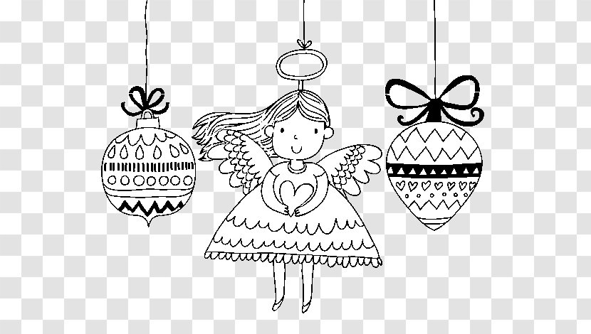 Drawing Christmas Day Coloring Book Image Party - Silhouette Transparent PNG