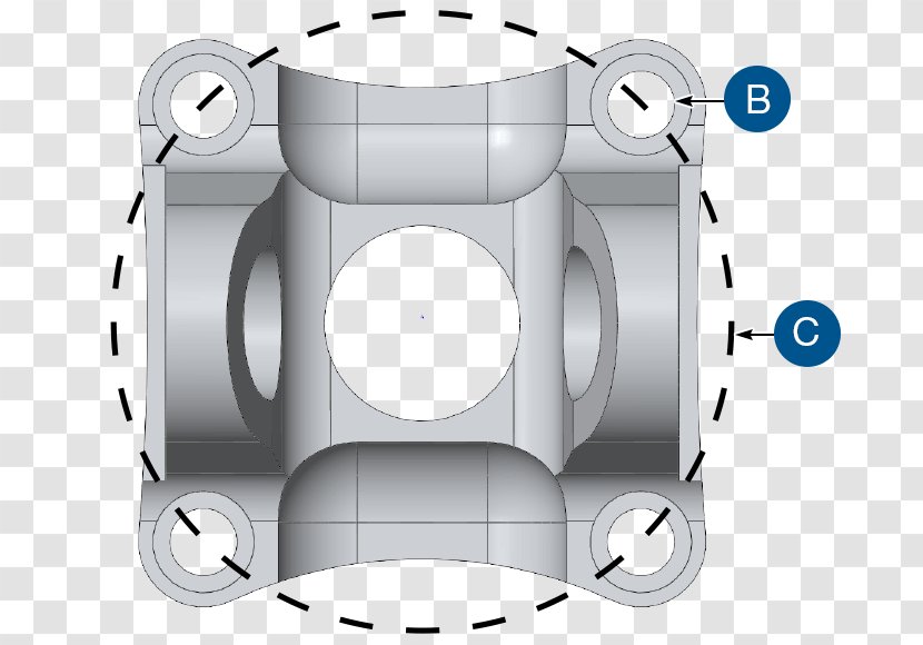 Universal Joint Flange Drive Shaft Bolt Torque - Transmission - Car Transparent PNG