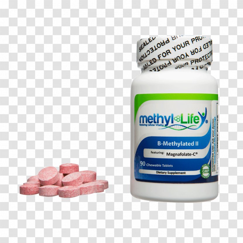 Dietary Supplement Levomefolic Acid Drug Tablet Methylenetetrahydrofolate Reductase - Methylation - Vitamin C Deficiency Transparent PNG