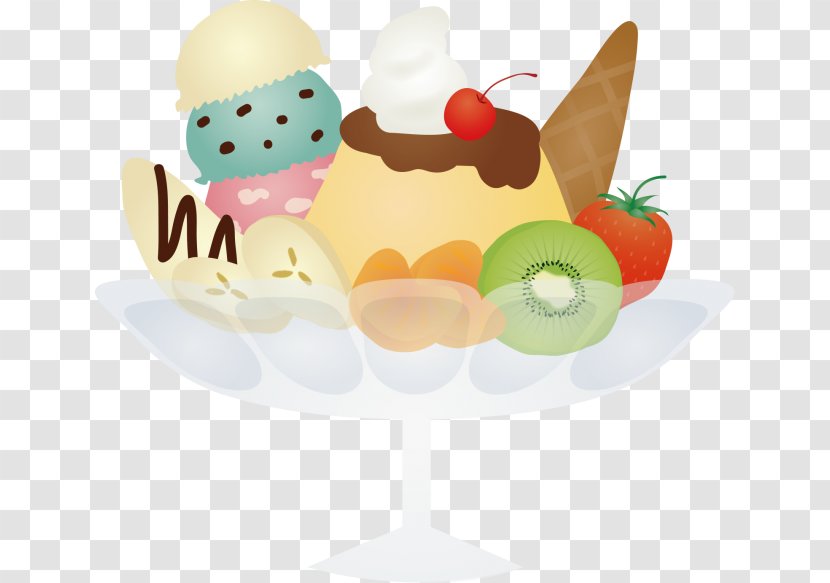 Sundae Ice Cream Flavor Clip Art - Food Transparent PNG