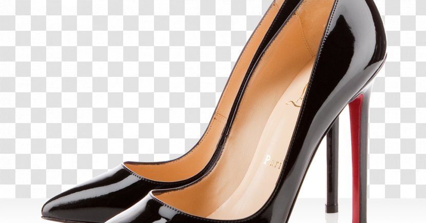 Quartier Pigalle Court Shoe High-heeled Footwear Patent Leather - Taupe - Louboutin Transparent PNG