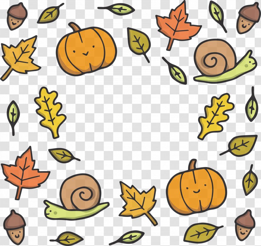 Poster Clip Art - Pumpkin Snail Transparent PNG