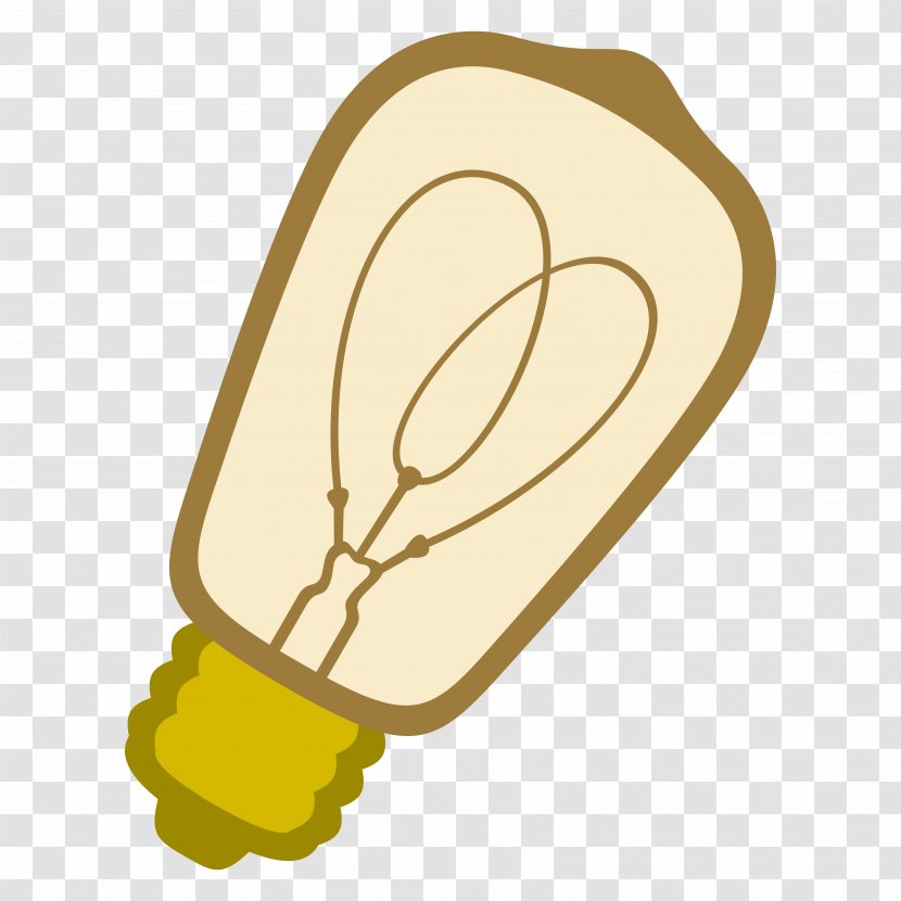 Incandescent Light Bulb Lighting Edison Clip Art - Incandescence Transparent PNG
