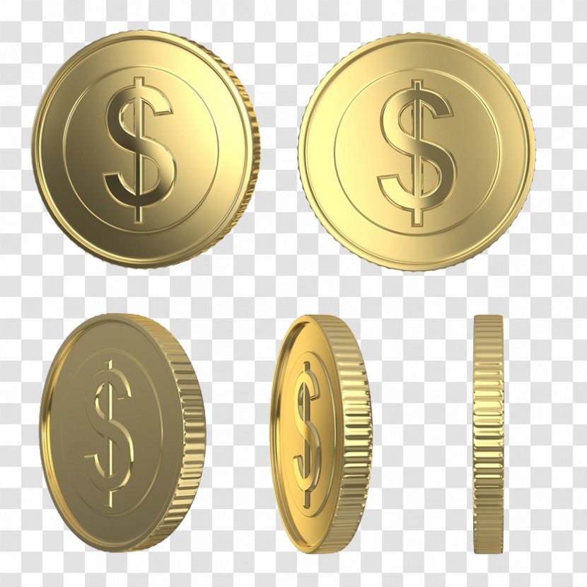 United States Dollar Coin Photography Sign Illustration - Currency - Of US Dollars Transparent PNG