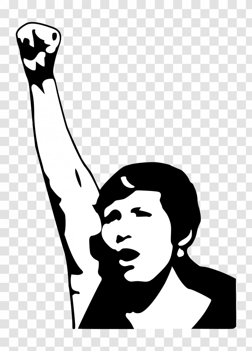 Fist Clip Art - Revolution - Powerful Woman Transparent PNG