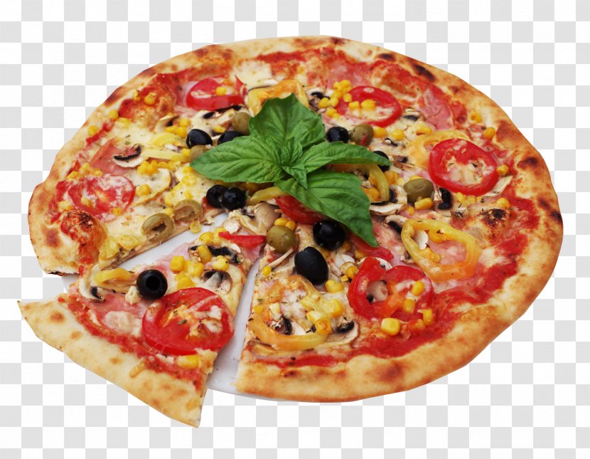 Pizza Italian Cuisine Take-out Restaurant Delivery - Menu Transparent PNG