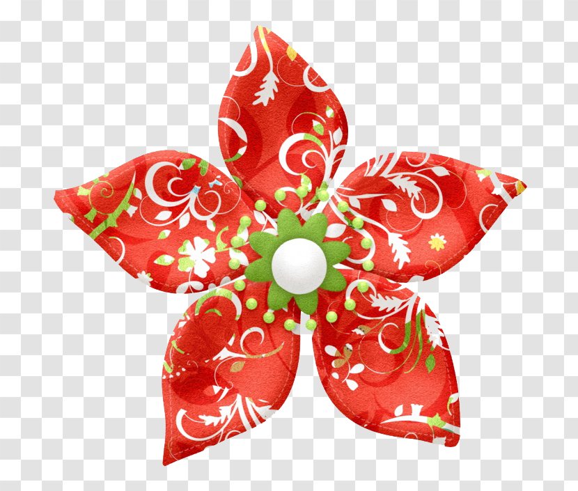 Christmas Poinsettia Flower Joulukukka Clip Art - Ornament - Creative Transparent PNG