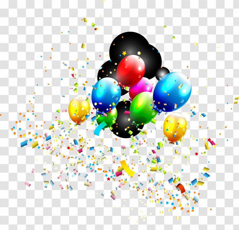Dream Colorful Balloon - Ribbon - Illustration Transparent PNG