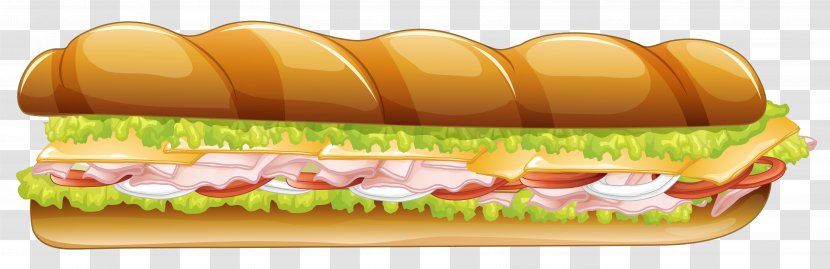 Royalty-free Stock Photography Clip Art - Sandwich - Sub Cliparts Transparent PNG