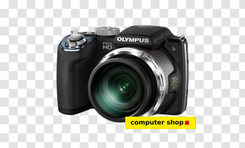 Olympus SP-720UZ IHS 14.0 MP Digital Camera - Black Point-and-shoot Compact CameraCorporate Identity Kit Transparent PNG