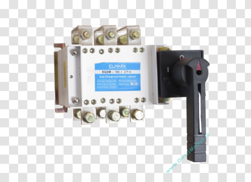 Circuit Breaker Power Converters Computer Hardware Electrical Switches Technique - Electronic Component - Footmark Transparent PNG