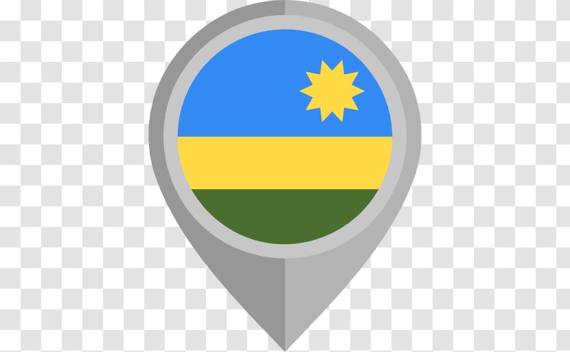 Rwanda Uganda - Yellow - Flag Of Transparent PNG