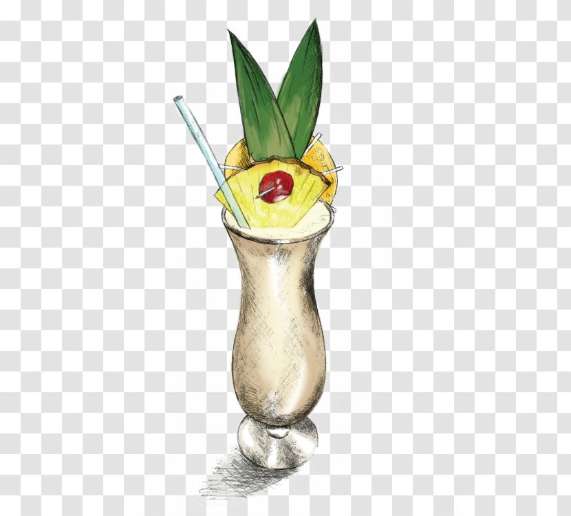Cocktail Garnish Piña Colada Mai Tai Batida - Fruit Transparent PNG