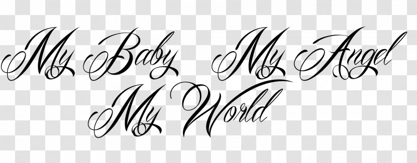Tattoo Angel Body Piercing Infant Heaven - Text Transparent PNG
