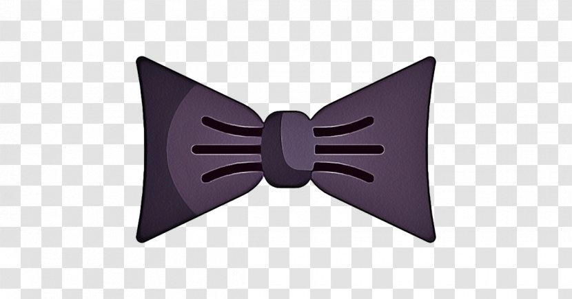 Butterfly Cartoon - Violet - Leather Tie Transparent PNG